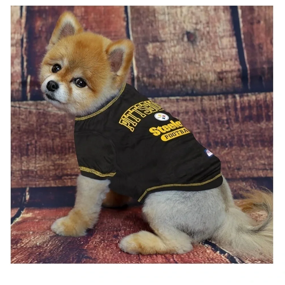 NWT Pets First Pittsburgh Steelers T-Shirt, Small  NFL